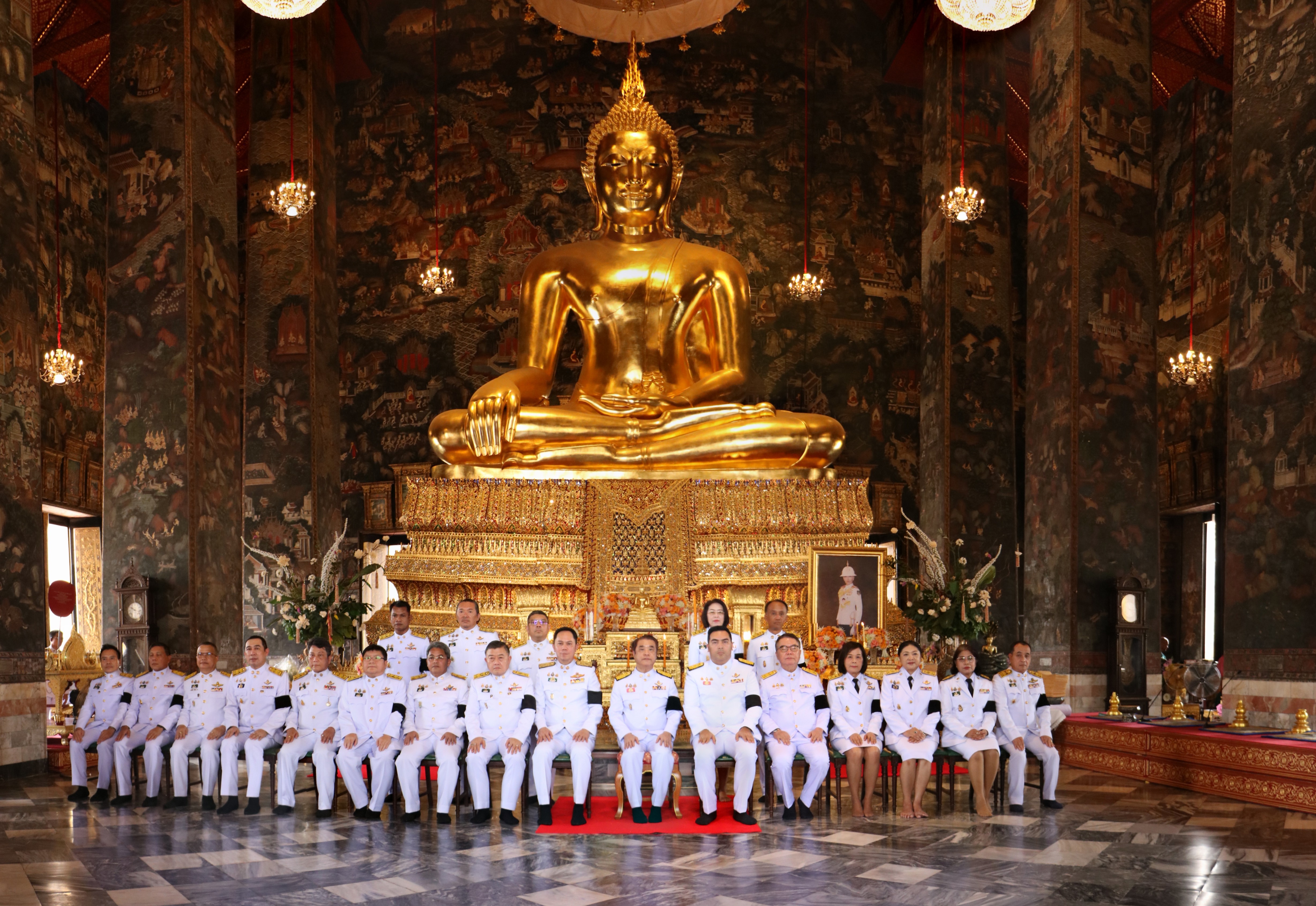 title - ส.ป.ก. ร่วมพิธีบำเพ็ญกุศลสตมวาร (100 วัน) เพื่ออุทิศถวายเป็นพระกุศลแด่ สมเด็จพระเจ้าลูกเธอ เจ้าฟ้าพัชรกิติยาภา นเรนทิราเทพยวดี กรมหลวงราชสาริณีสิริพัชร มหาวัชรราชธิดา 